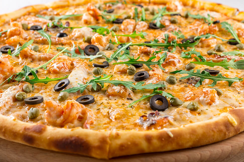 olive pizza
