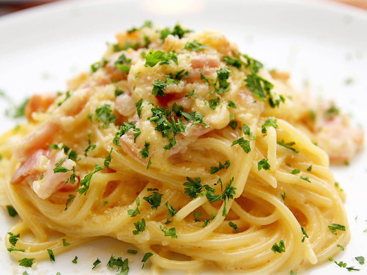 Spaghetti to Carbonara
