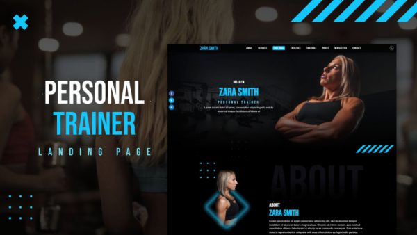 img Personal Trainer Divi Layout