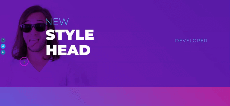 scroll layout animation divi demo4