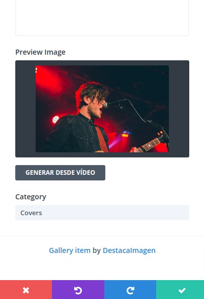 divi video gallery video category