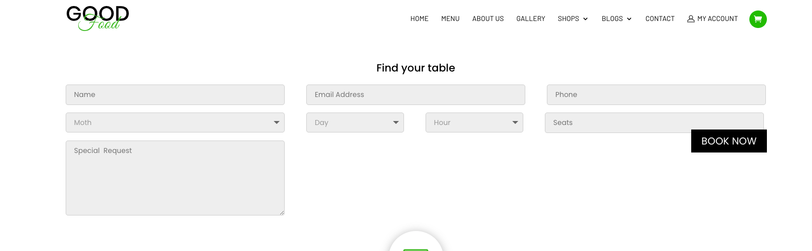 Find a Table Form My CMS