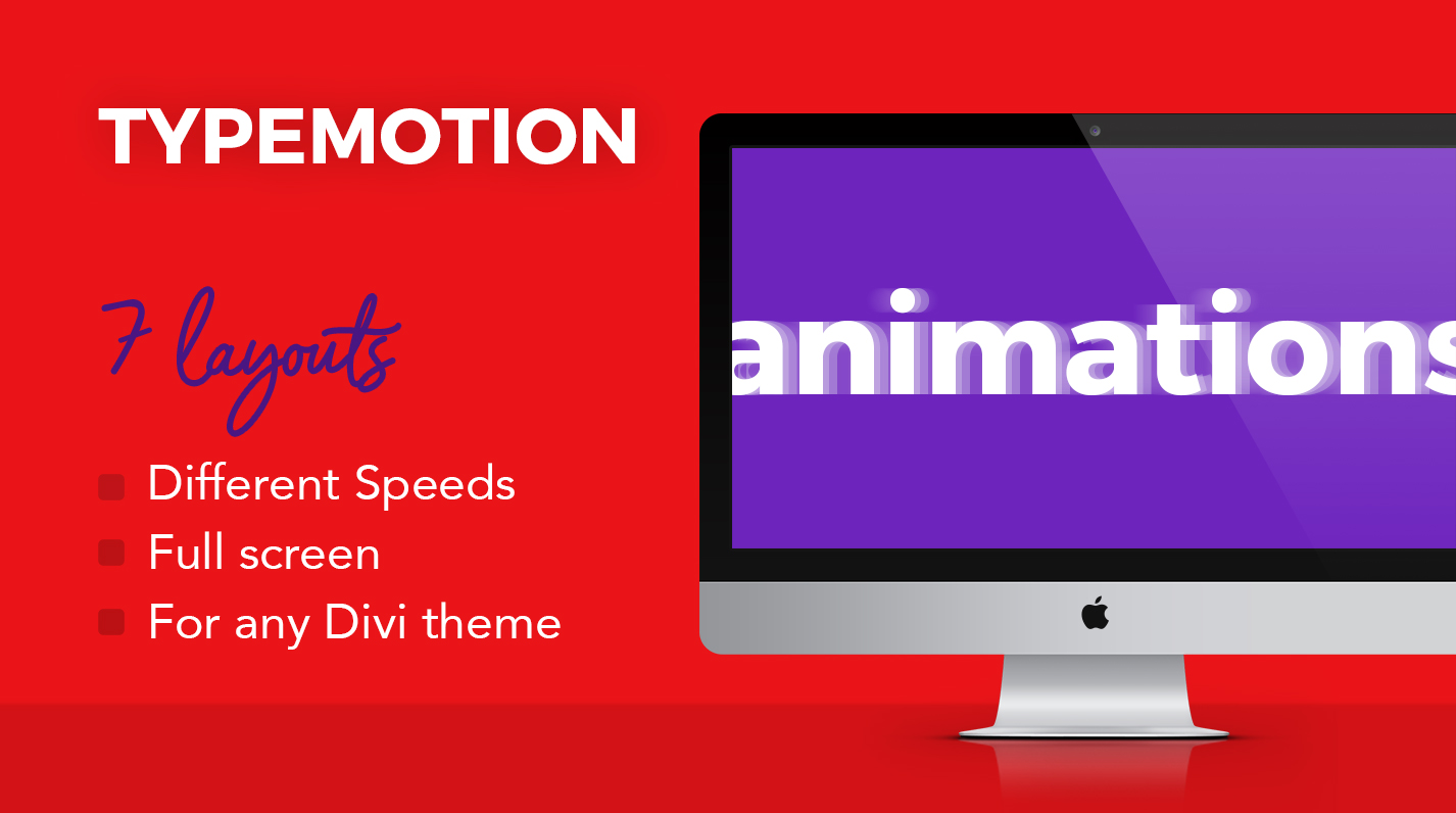 text animations for divi